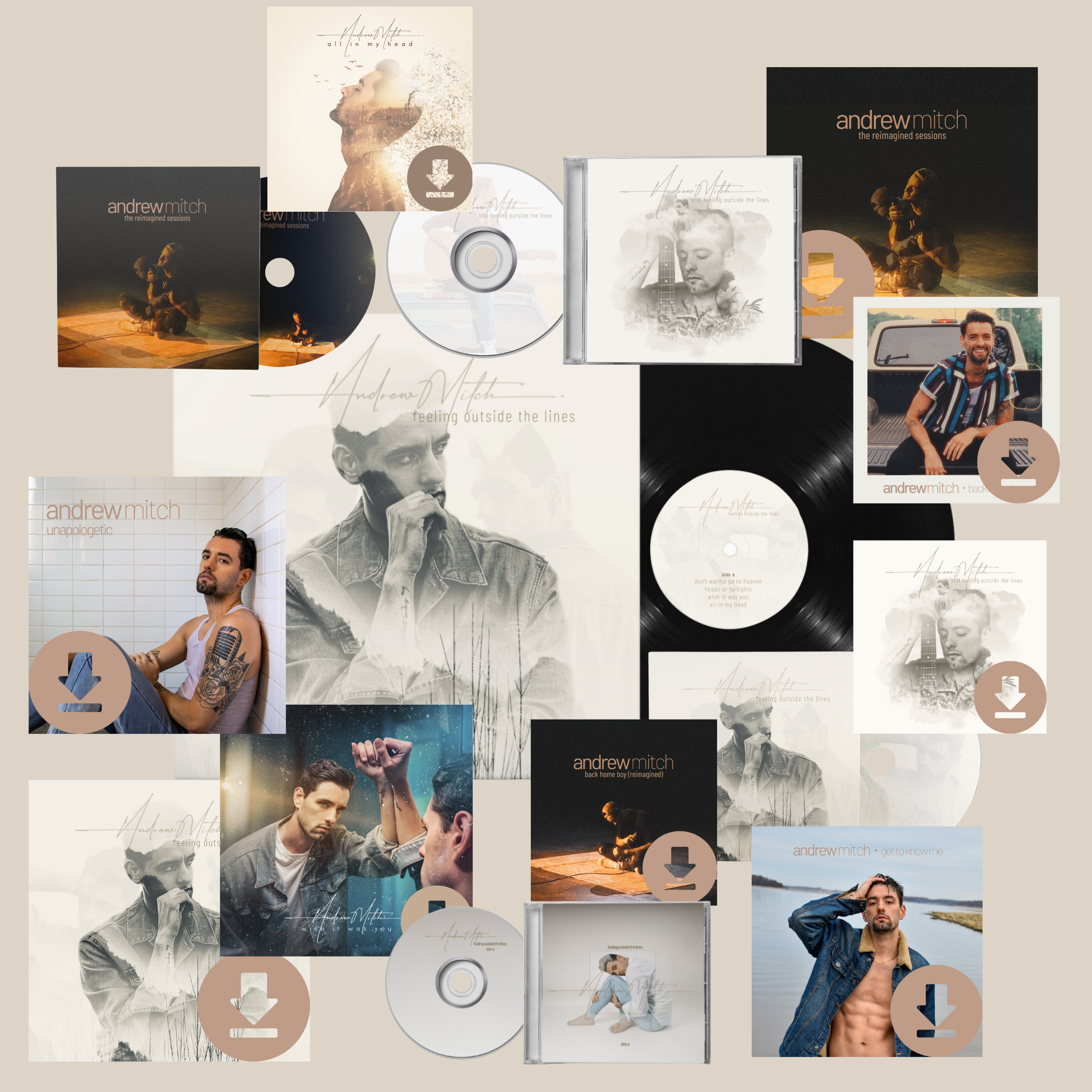 Andrew Mitch: The Complete Collection! (AUTOGRAPHED)